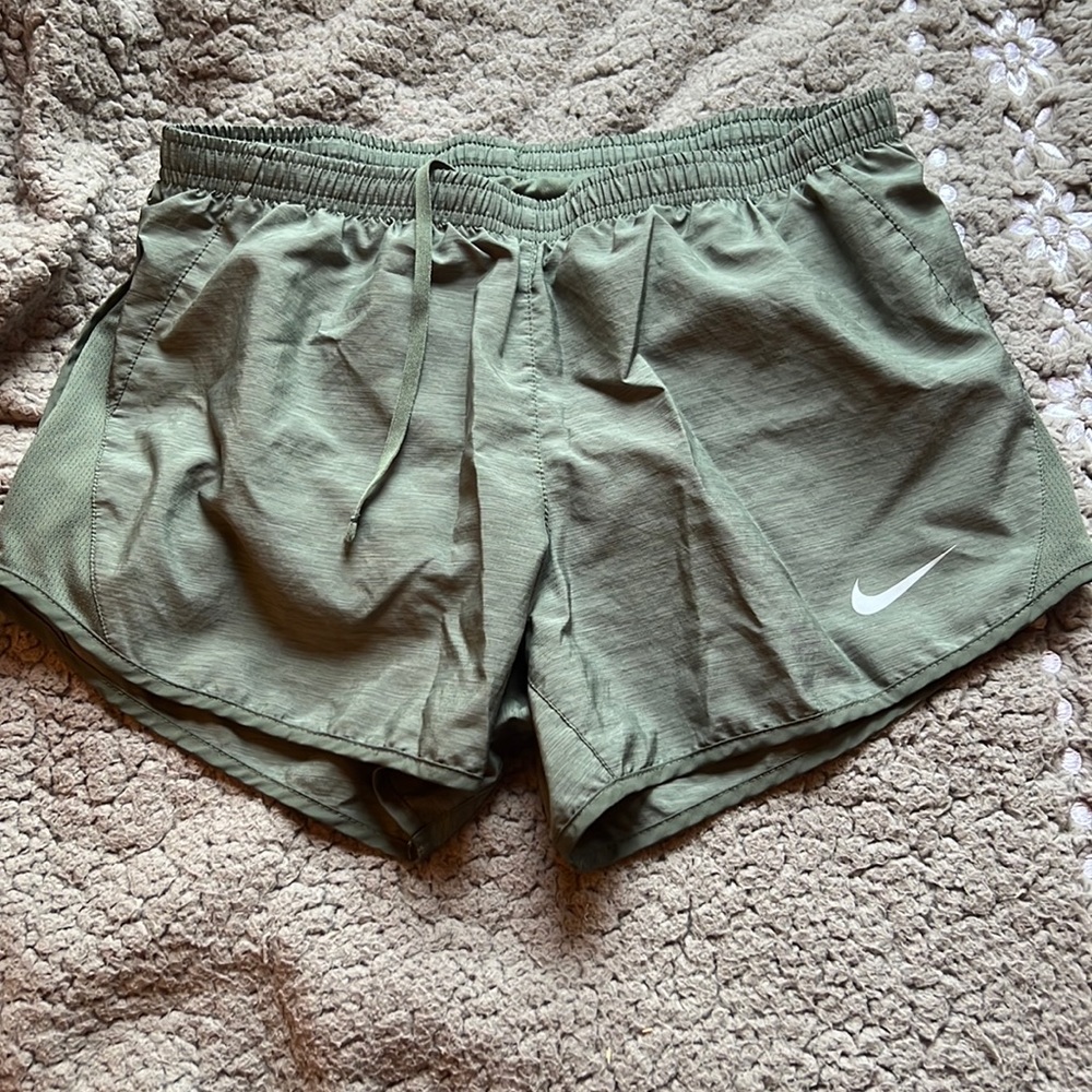 Army Green Nike shorts